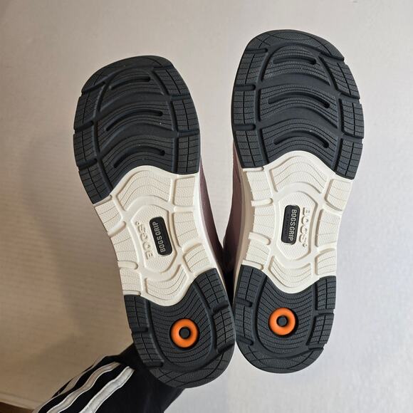 Bogs Womens Sandstone Mid Comp Toe Work Boots Size 8 Misty Rose - Picture 5 of 5